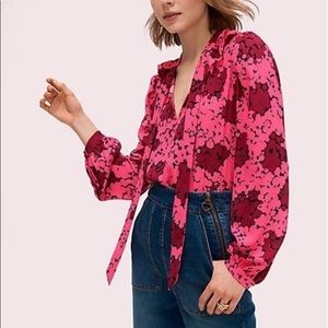 Floral Pink Women's Top